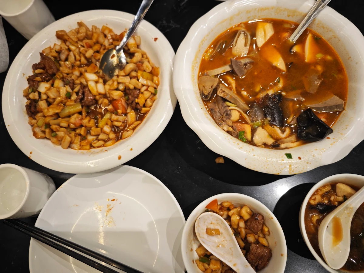 xinjiang hot sour soup 新疆酸辣汤